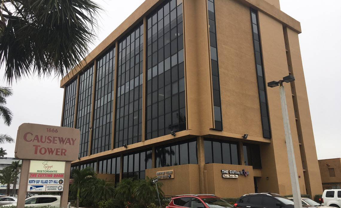 An office building on the 79th Street Causeway in North Bay Village that has housed City Hall.