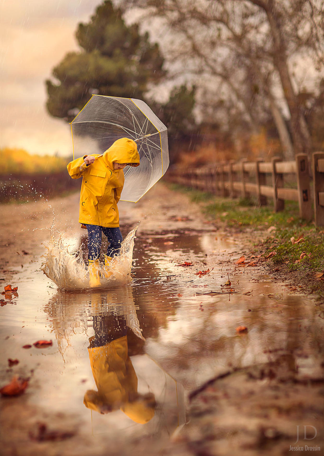 Drossin suggests putting kids in situations where they will forget the camera and have fun. (Jessica Drossin)