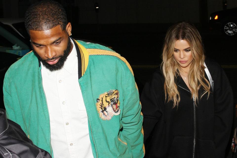 Hated: Khloe Kardashian and boyfriend Tristan Thompson (Splash News)