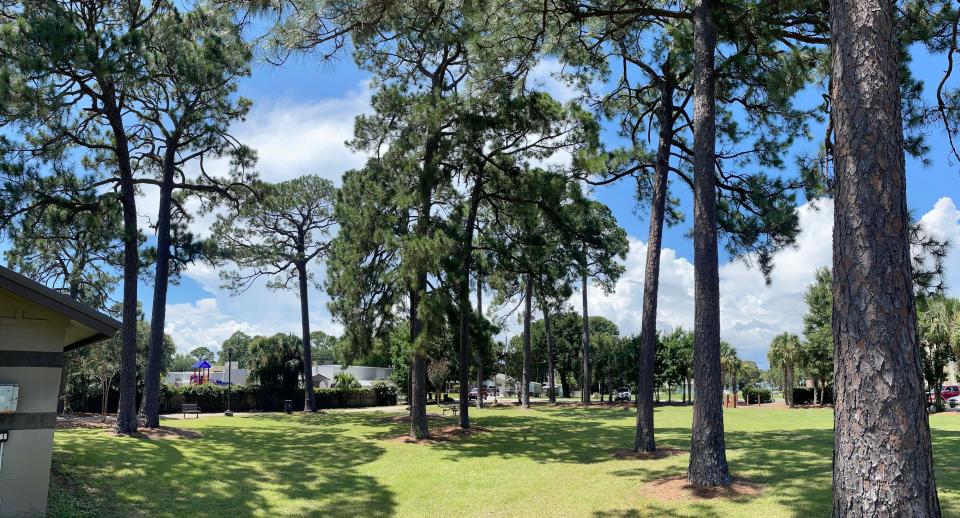 Chester Pruitt Park off Hollywood Boulevard is one site under consideration for a new Fort Walton Beach City Hall complex.