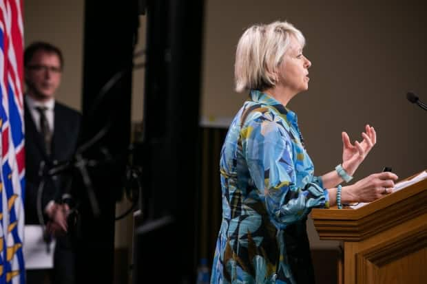 B.C. Provincial Health Officer Dr. Bonnie Henry provided an update on the COVID-19 response in the Interior Health region.  (Mike McArthur/CBC - image credit)