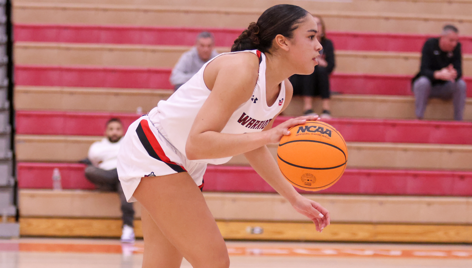 ESU Women's Basketball No. 12 Shyla Sanford nailed 20 points and 10 rebounds, contributing to the Warriors' win over Lock Haven Thursday, Jan. 26, 2023.