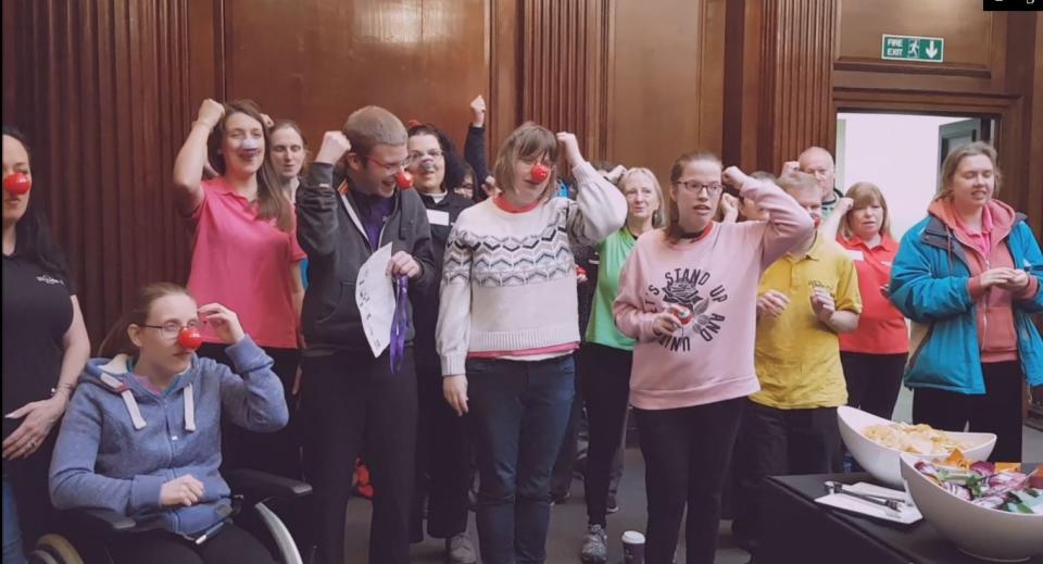 The choir uses Makaton alongside their singing (The Include Choir/PA)