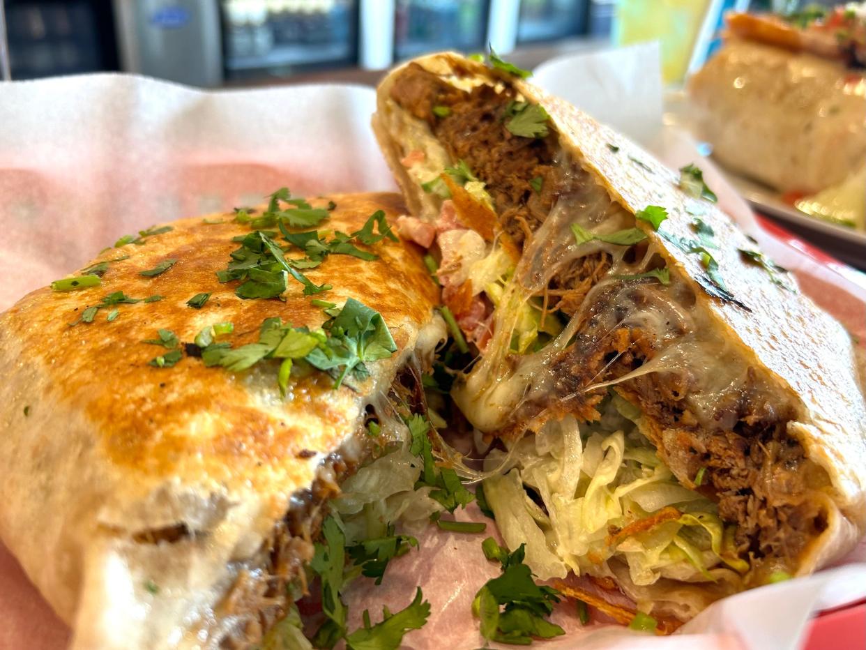 The Paloma Taco Pocket, a favorite entree at Paloma Taco & Tequila's Washington Heights restaurant, is now also available at its new Bay View location, 2156 S. Kinnickinnic Ave.
