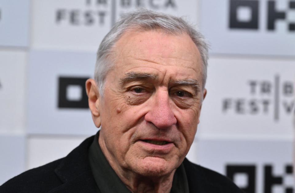 Robert De Niro attends the Tribeca Film Festival in 2023 (AFP via Getty Images)