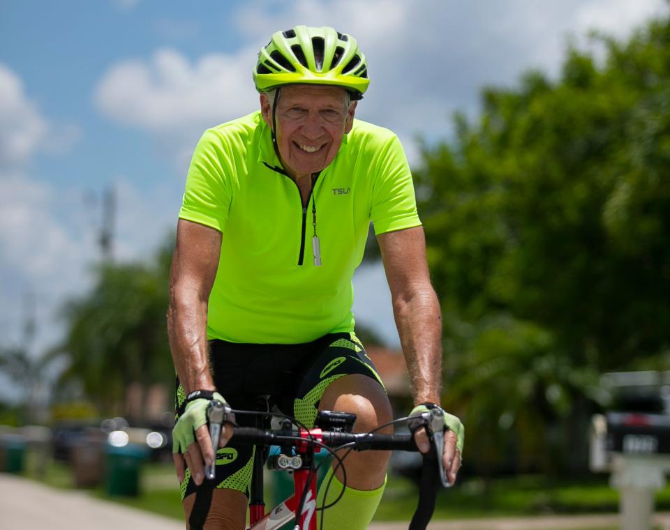 Cape Coral resident Sam Jones, 80, is quite active and is a state-certified ride marshall.