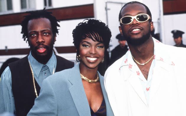 Wyclef Jean, Lauryn Hill et Pras Michel, ici en 1997. (Photo: Chris Walter via Getty Images)