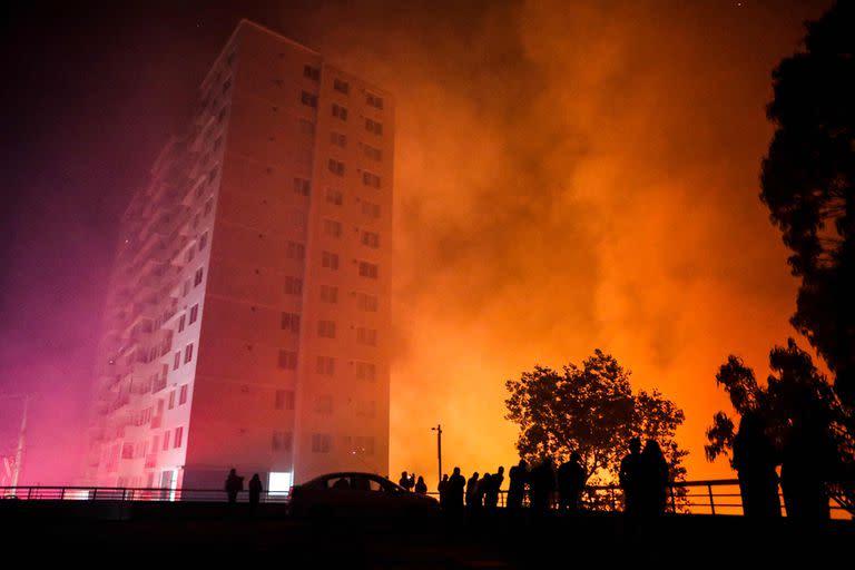 Incendio en Viña del Mar; Incendios en Chile; mundo; fuego; bomberos; chile; viña del mar