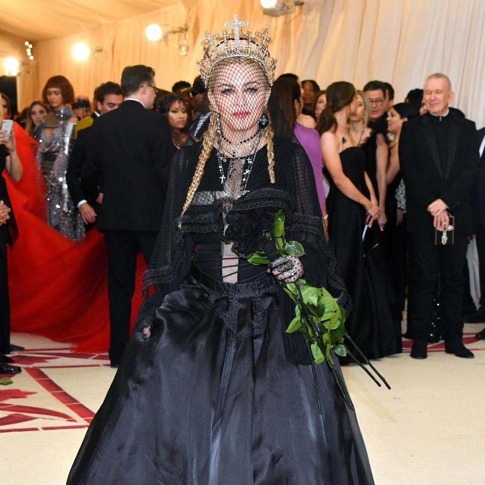 If a theme were made for one person, that person would be Madonna. The Met Gala's theme meant that the singer pulled out all the stops.