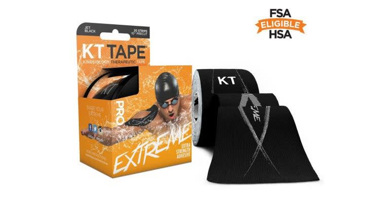 KT Tape is a fairly extreme way to prevent chafing in the swim.