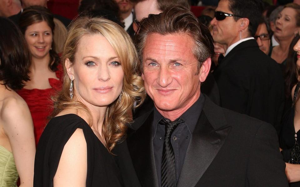 With then husband Sean Penn at the 2009 Oscars -  Getty Images