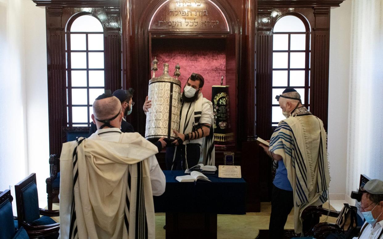 The only known synagogue in the Arabian Peninsula which is located in an unmarked villa in Dubai - Christopher Pike 