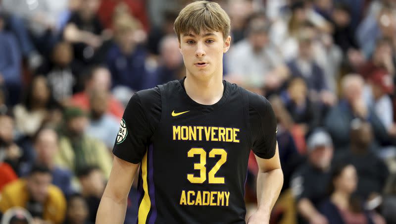 Monteverde’s Cooper Flagg is pictured playing against Sunrise Christian during a high school basketball game at the Hoophall Classic, Monday, January 16, 2023, in Springfield, Mass.