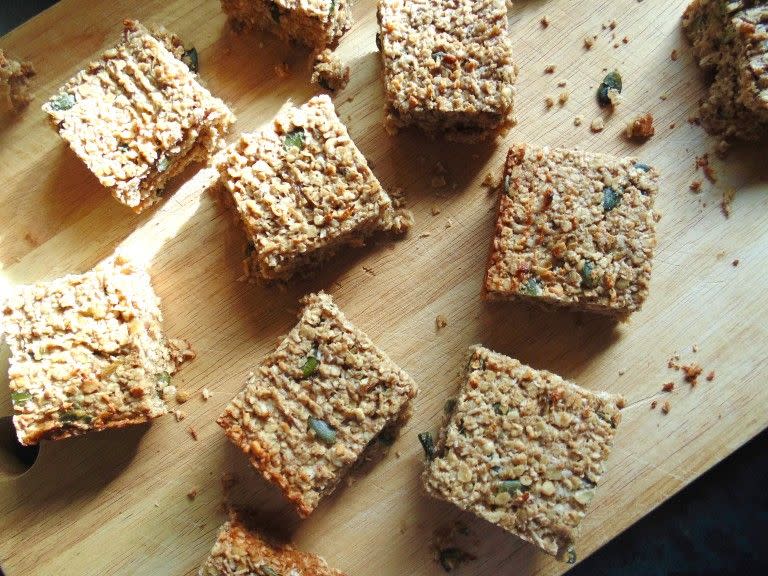 Banana Coconut Flapjack