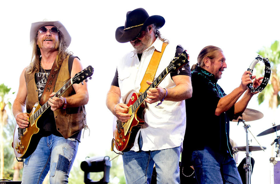 The Marshall Tucker Band performs onstage during 2016 Stagecoach California’s Country Music Festival at Empire Polo Club on May 01, 2016 in Indio, California.  (Photo: Frazer Harrison/Getty Images)