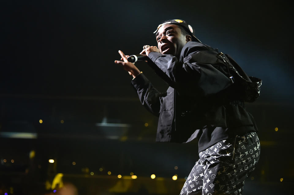 NEW YORK, NEW YORK - OCTOBER 21: Lil Uzi Vert performs during the TIDAL's 5th Annual TIDAL X Benefit Concert TIDAL X Rock The Vote At Barclays Center - Show at Barclays Center of Brooklyn on October 21, 2019 in New York City. (Photo by Theo Wargo/Getty Images for TIDAL )