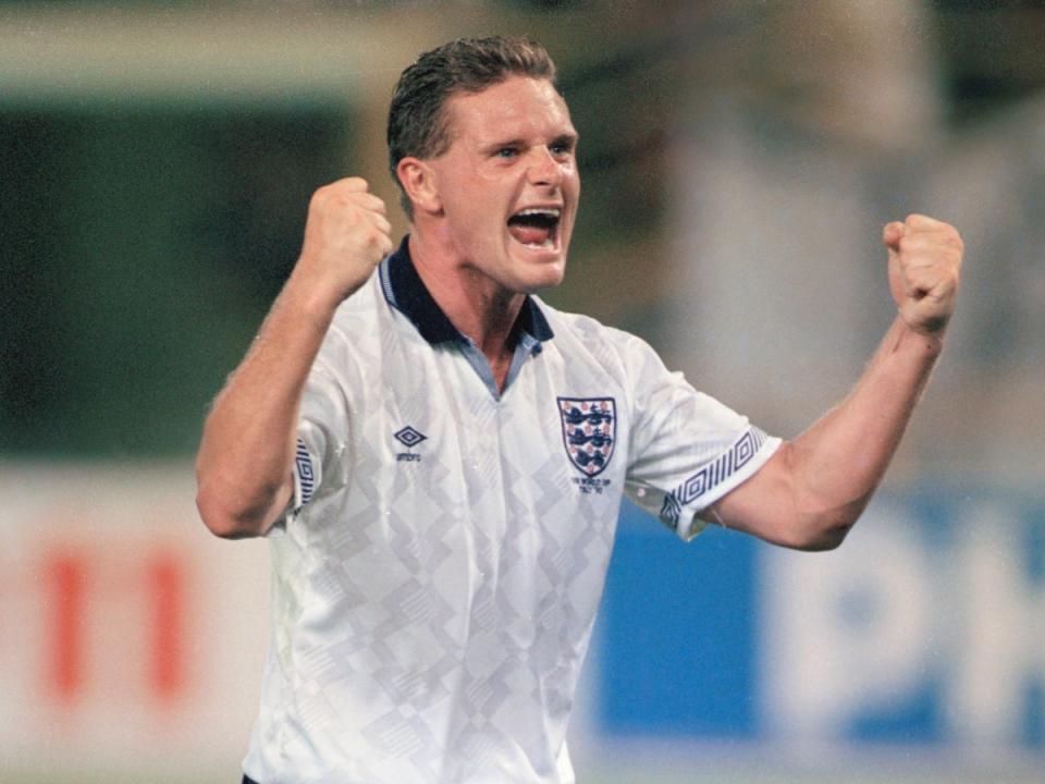 Gascoigne starred for England at Italia 90 (Hulton Archive)
