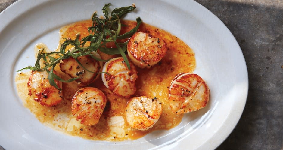 Scallops with Herbed Brown Butter