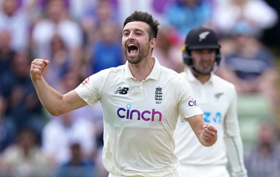 Wood is England’s last remaining express fast bowler for the Ashes (PA Wire)