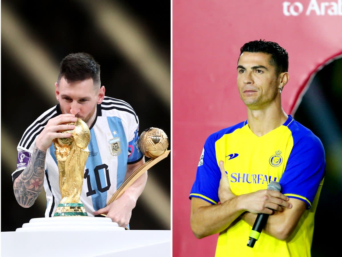Messi and Ronaldo are the two outstanding talents of their generation (Getty/Reuters)