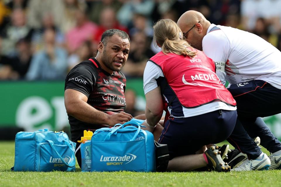 Out: Billy Vunipola  (Getty Images)