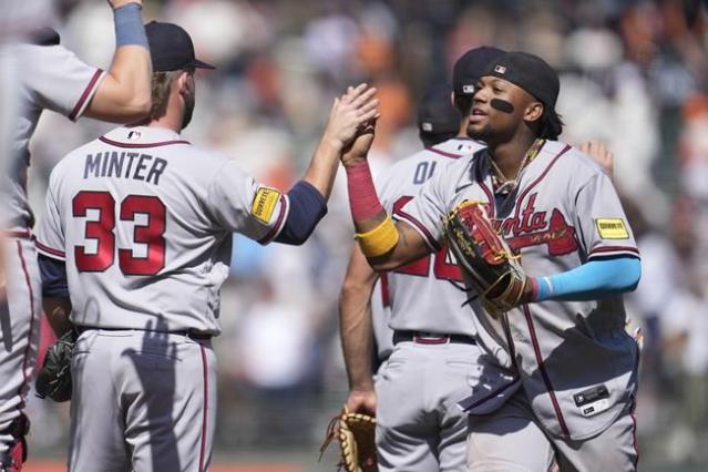 Spencer Strider becomes first 15th-game winner, Braves beat Giants 5-1