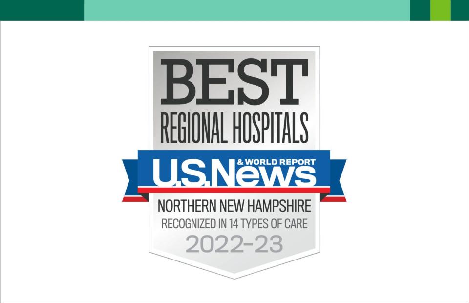 Dartmouth Hitchcock Medical Center the flagship academic medical center of Dartmouth Health, has once again been recognized by U.S. News & World Report as New Hampshire’s Best Hospital in the U.S. News Best Hospitals 2022 rankings.