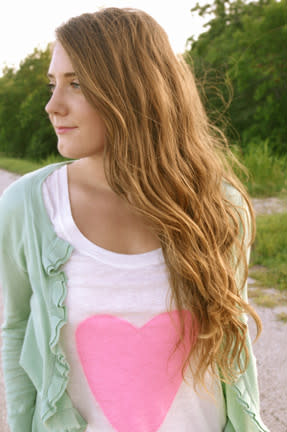 Tie-dye Heart Shirt