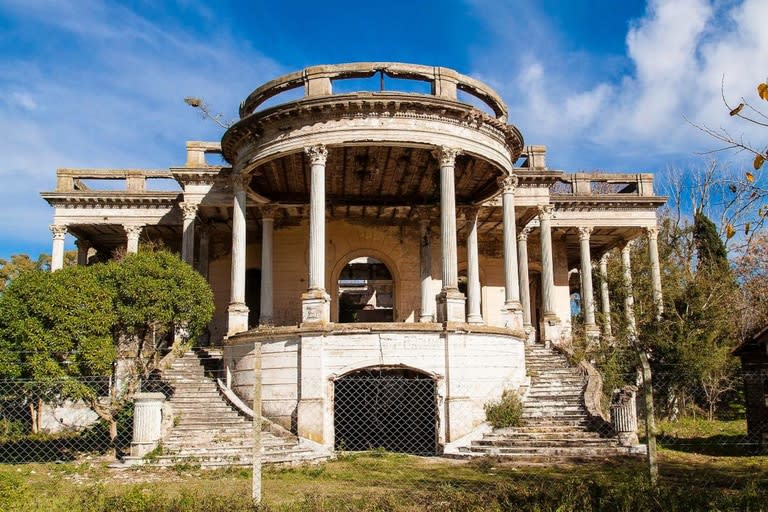 Durante una década el palacio estuvo a merced de ladrones y vándalos