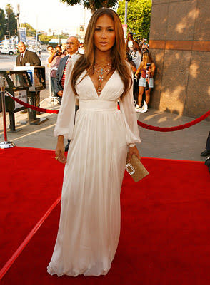 Jennifer Lopez at the Los Angeles premiere of Picturehouse's El Cantante