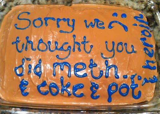 This mom made an apology cake for her daughter for the most hilarious reason