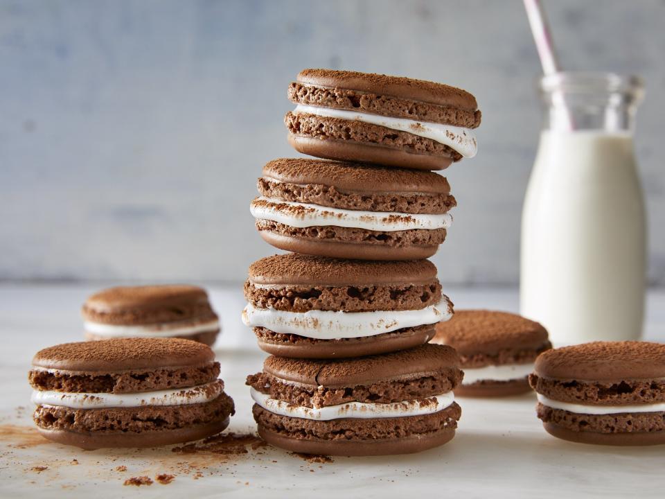 Mexican Hot Chocolate Macarons 