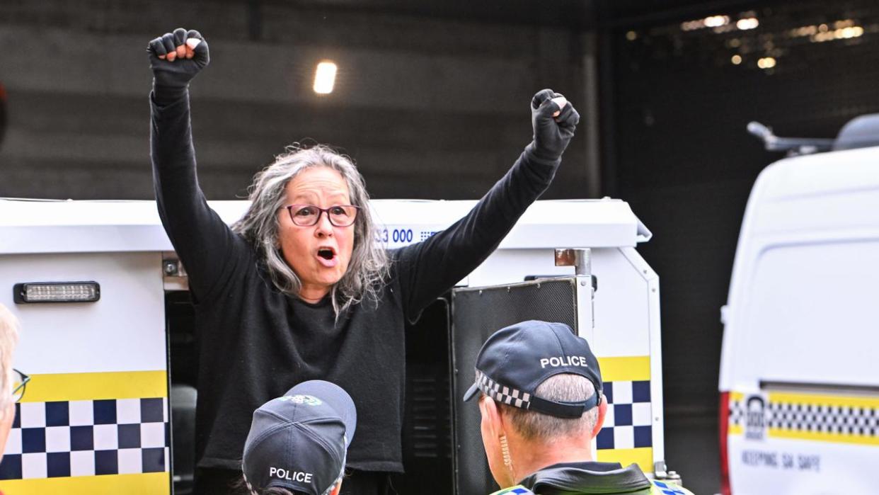 Extinction Rebellion Protestors