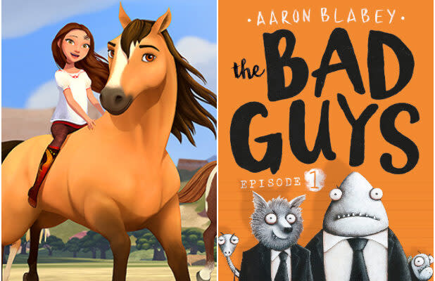 Spirit Riding Free And The Bad Guys Animated Movies Set At Dreamworks And Universal