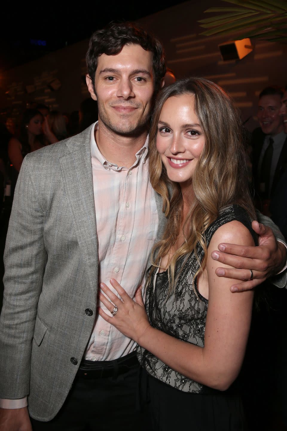 Adam Brody and Leighton Meester