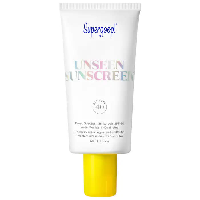 Supergoop! Unseen Sunscreen SPF 40. Image via Sephora.