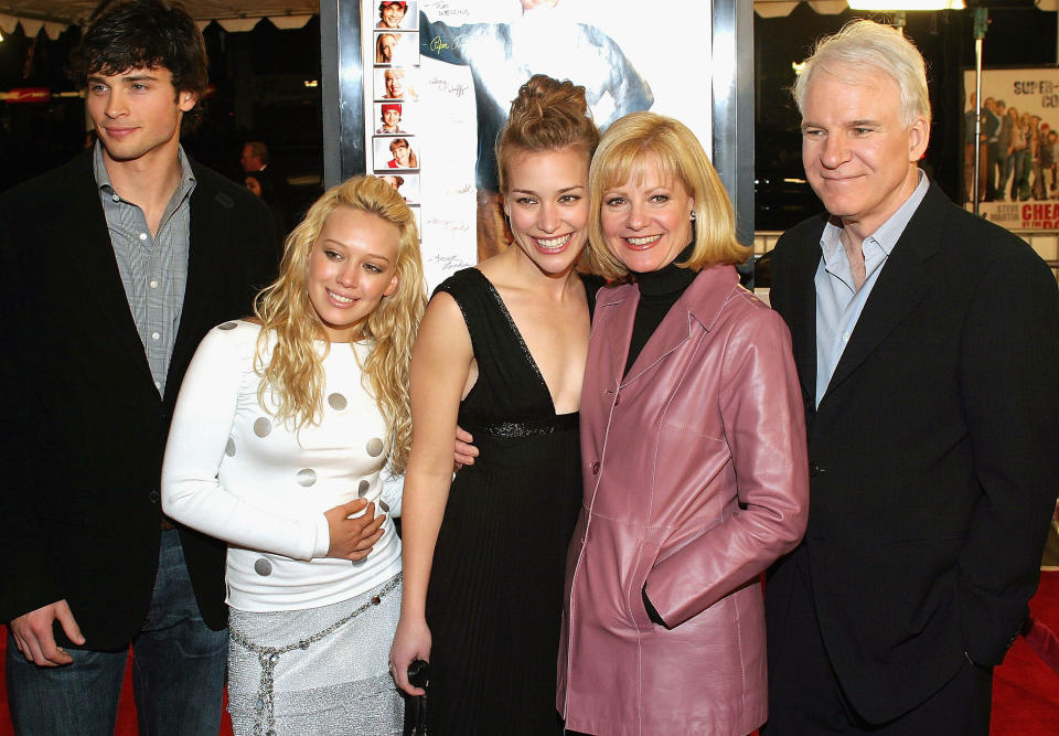 Tom Welling, Hilary Duff, Piper Perabo, Bonnie Hunt and Steve Martin 'Cheaper By The Dozen' Premiere, 2003