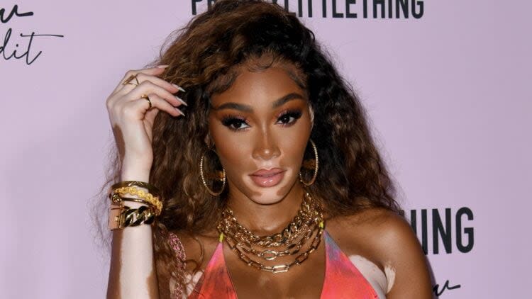 PrettyLittleThing Hosts PLT x Winnie Harlow Event