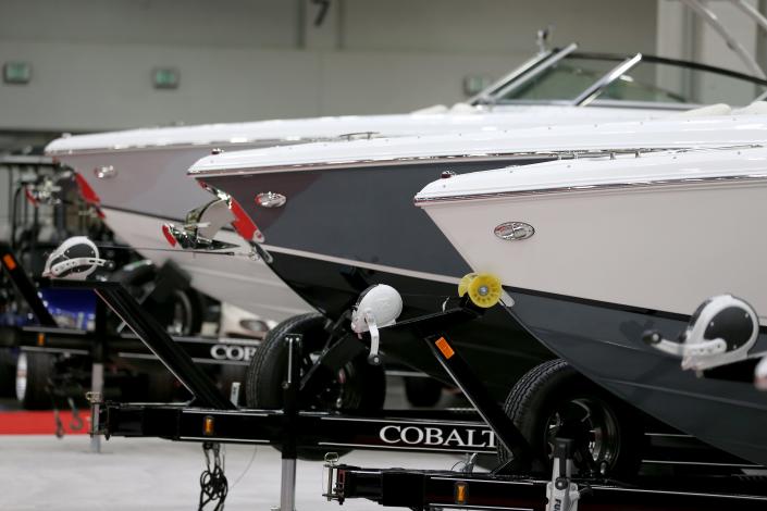 The Cincinnati Boat, Sport and Travel Show continues through Sunday at Duke Energy Convention Center.