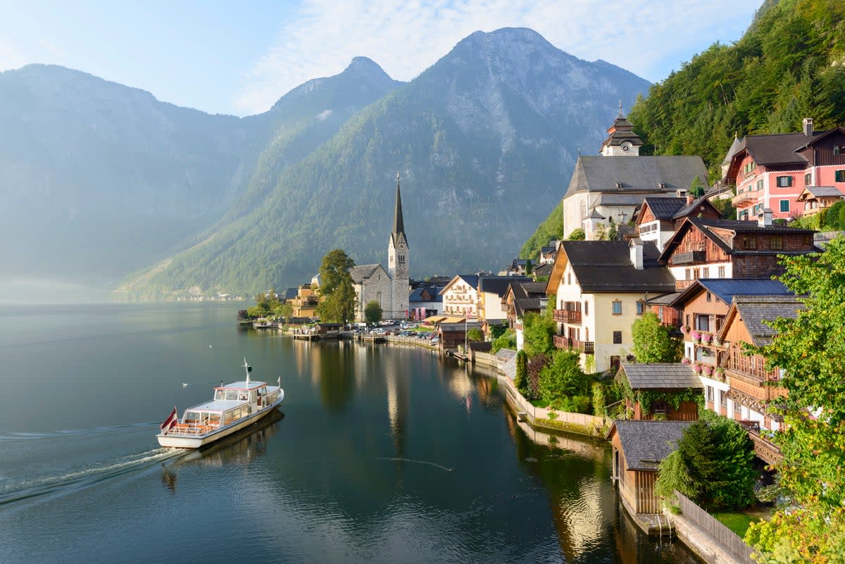 Hallstatt is one of the most idyllic towns in the Austrian Lake District (Getty Images)