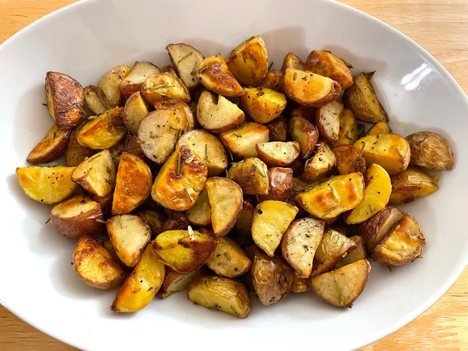 Ina Garten's roasted rosemary potatoes