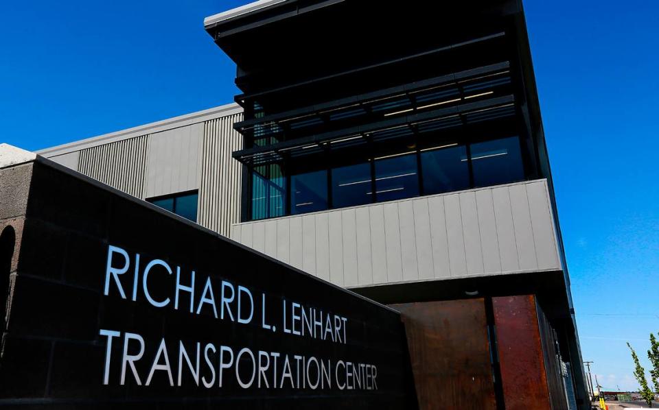 Dozens were on hand for the the ribbon cutting ceremony of the new Richard L. Lenhart Transportation Center in Pasco. The new $10 million dollar building is nearly 30,000 square-feet and was constructed to support maintenance and operations of over 200 buses between the Pasco and Finley school district’s transportation departments. It’s named in honor of the slain Pasco school bus driver.