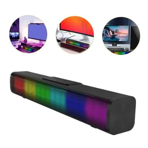 soundbar with colors