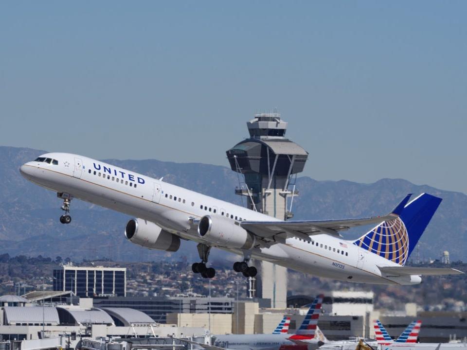 United Airlines at LAX