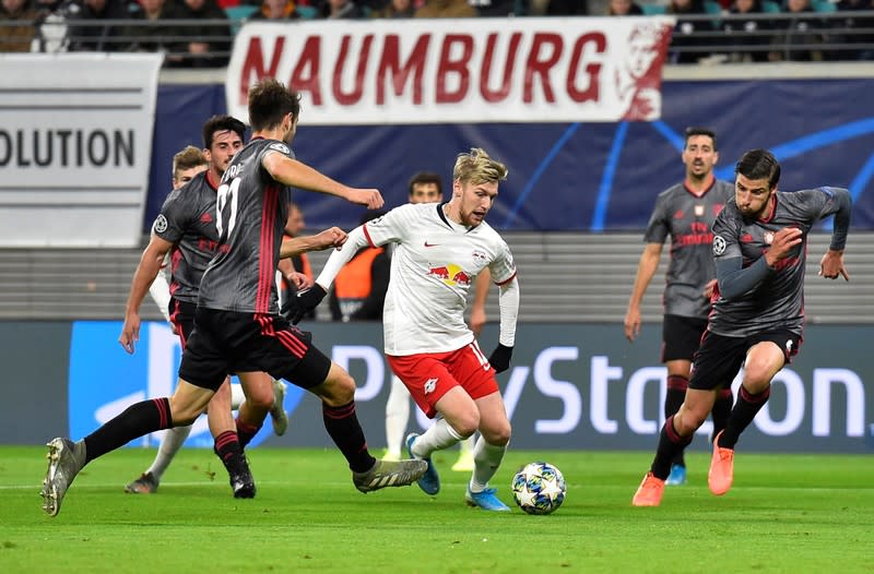 Champions League - Group G - RB Leipzig v Benfica