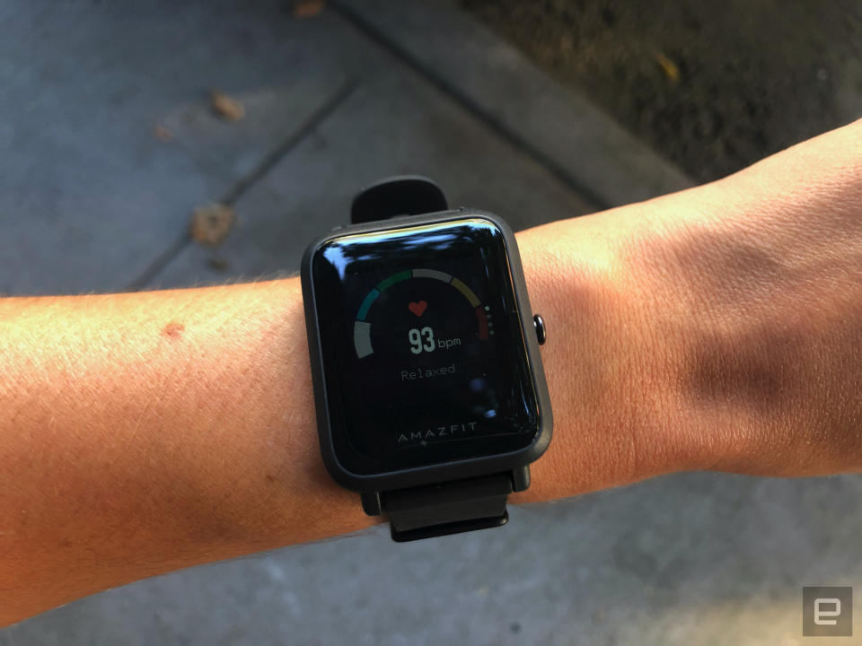 Engadget reviews the Amazfit Bip S GPS running watch.