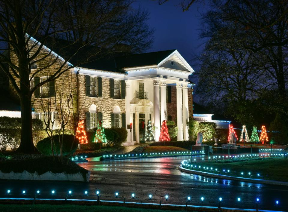 Elvis' birthday events will include a special evening tour of the Graceland mansion.