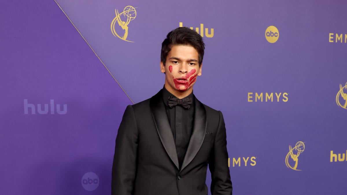 The deeper meaning behind D’Pharaoh Woon-A-Tai’s red handprint at the Emmys