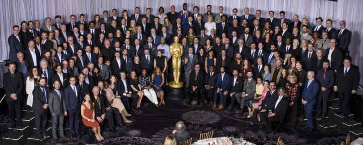 Oscar nominees… assemble for annual lunch – Credit: AMPAS