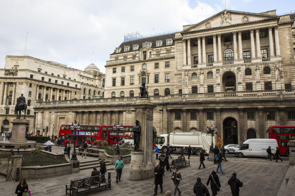 The Bank of England is hosting leftwing singer-songwriter Billy Bragg (Getty Images)